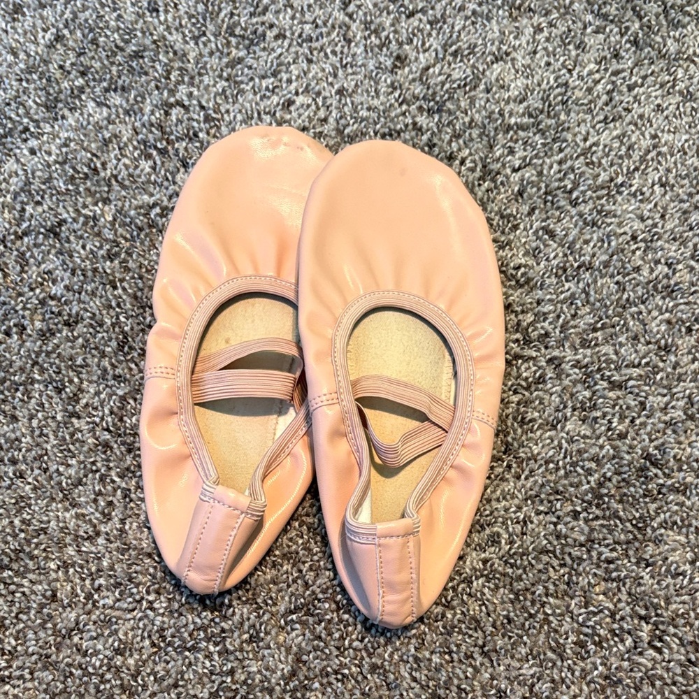 Kids Pink Ballet Shoes